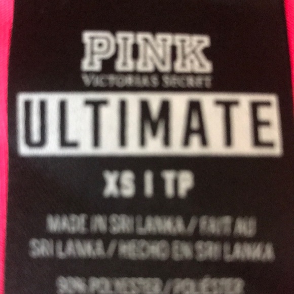 pink half zip sweatshirt - Picture 3 of 4